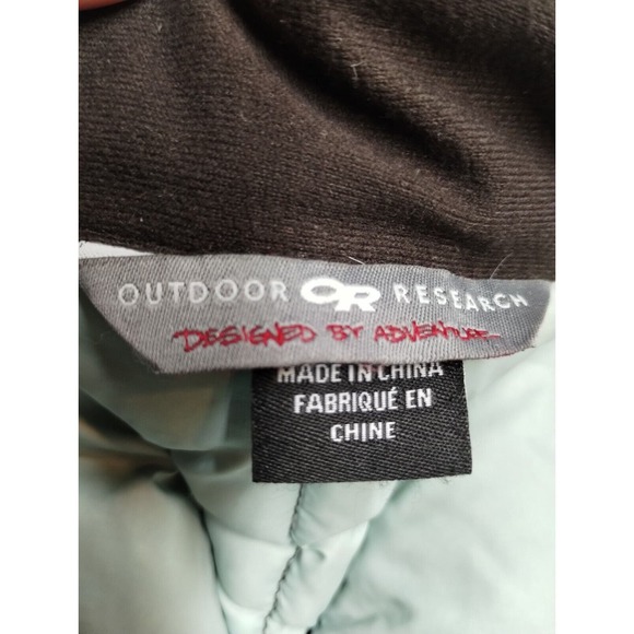 Outoor Research Down Feather Long Quilted Puffer Parka Women Small Brown Jacket - Picture 4 of 13